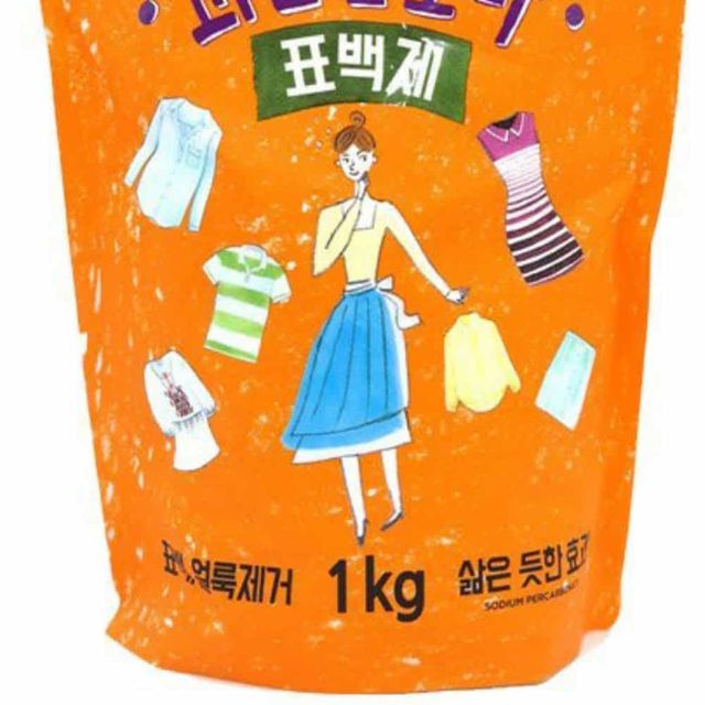 과탄산소다 표백제 1kg 세탁탈취제 찌든때청소 세탁조청소 세탁살균제 빨래과탄산소다