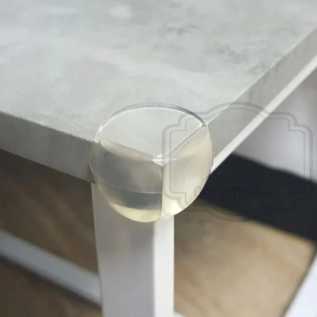 원형 모서리보호대 라운드 투명 안전사고 코너캡 코너