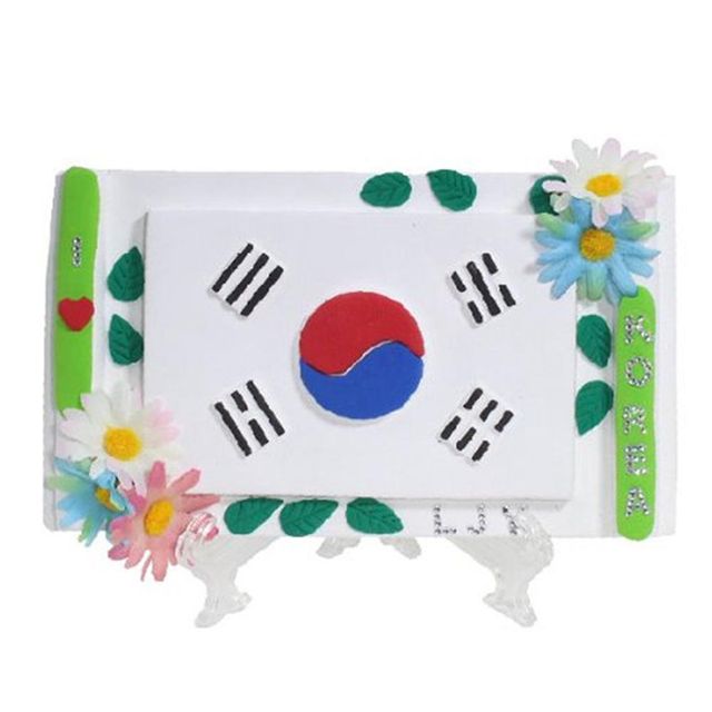 태극기 액자 만들기 머리띠 국기 대한민국 학교태극기 구입