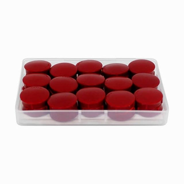 마그피아 초강력 칼라원형자석홀더 중 빨강 MFMH-27-30 (27mm 30개입)
