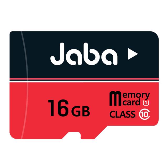 JABA MicroSDHC 16GB 레드 - TLC 메모리카드