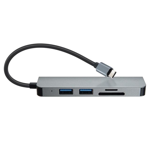 USB 3.1 Type C 멀티 허브 5in1 USB 3.0x3포트 3port