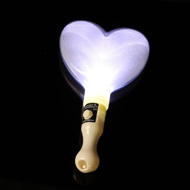 LED 야광 하트봉 파티 콘서트봉 실버