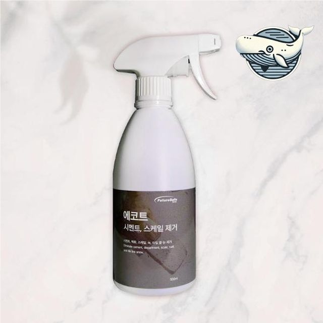 강력한 시멘트 녹제거제 500ml 산성 청소용