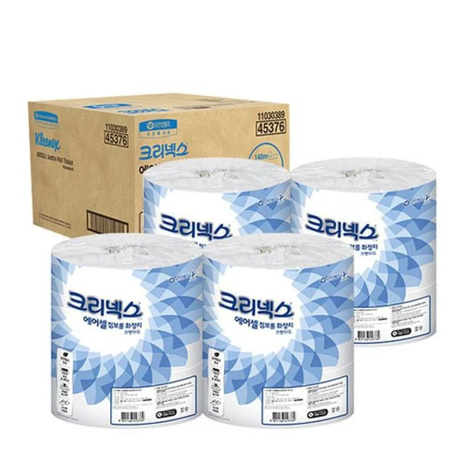 크리넥스 점보롤 화장지 업소용 3롤x4백 R140