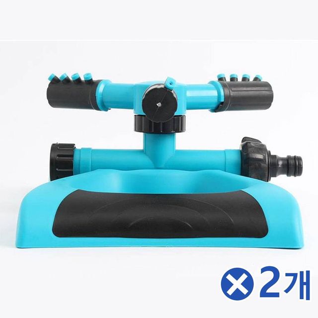 TBZ 잔디물주기 회전 나비형 스프링쿨러x2개 자동물주기