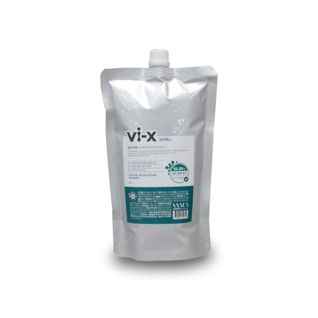 소독 살균 99.99% Vi-X 500ml 리필용 소독수 살균수