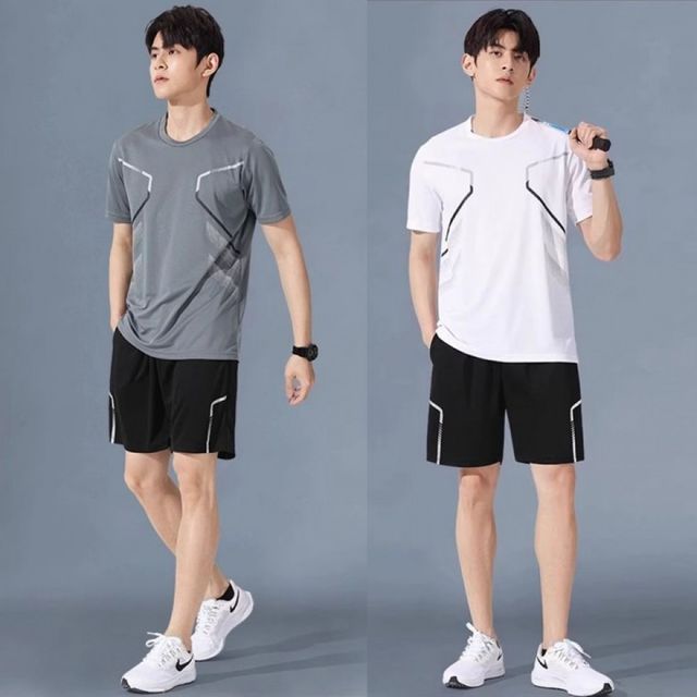 남성 여름 운동복 헬스 트레이닝 상하복