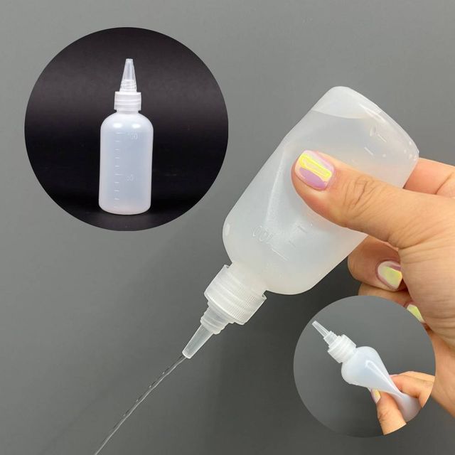 뾰족캡 바늘 공병 100ml 뾰족공병 소분공병