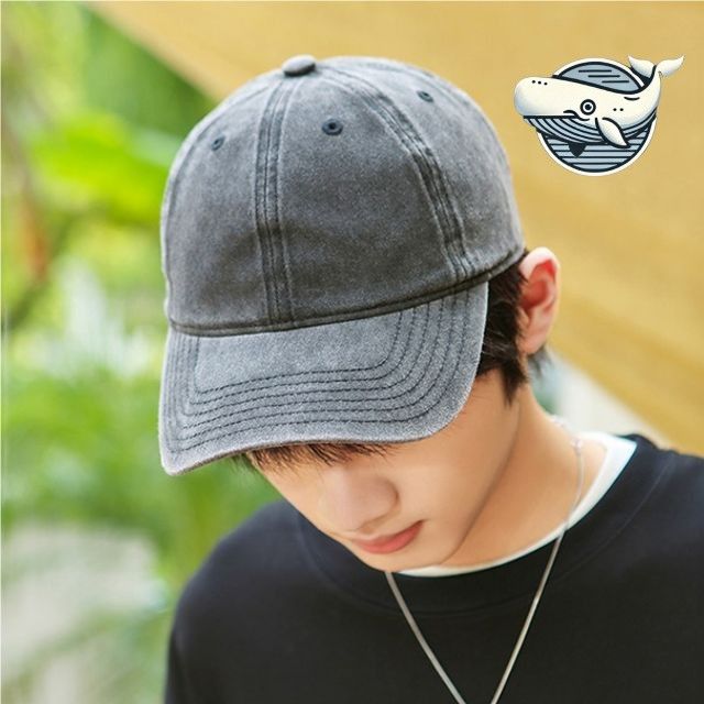빈티지 스타일 캡 남여공용 워싱 볼캡 야외