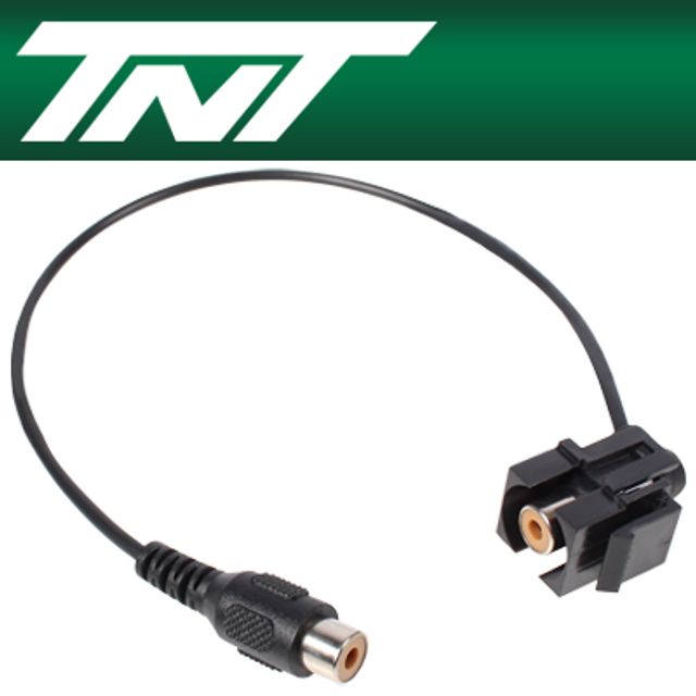 강원전자 TNT RCA F/F 스냅인 멀티 케이블 타입 모듈 0.3m NM-TNTG03