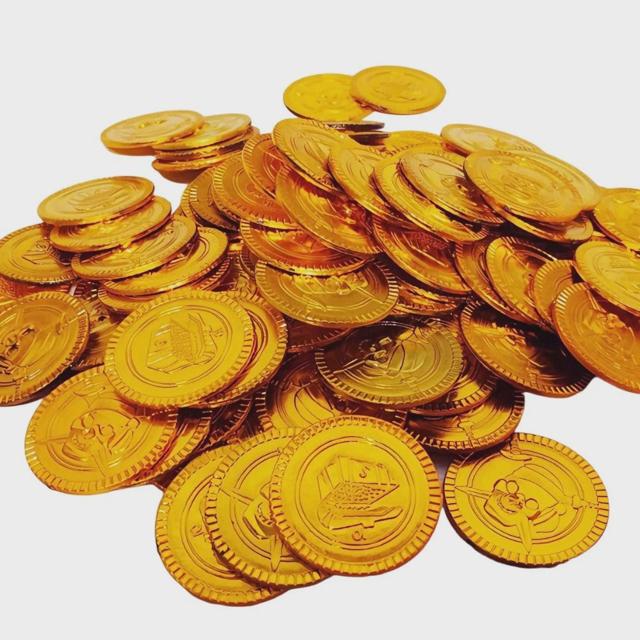 JL매직 계속해서 동전이 나올 수 있는 마술을 가능하게 하는 가짜황금동전(100개입) Real coin(100ea)