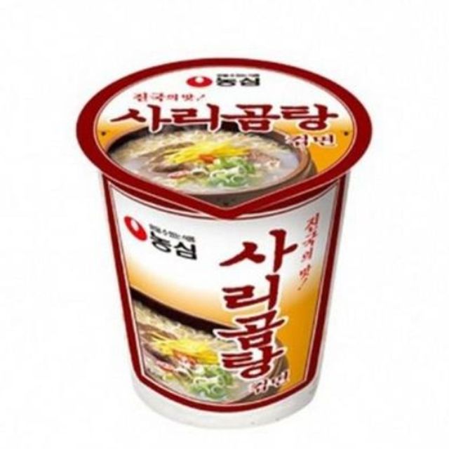 농심 사리곰탕 소컵 61g 30입 1박스