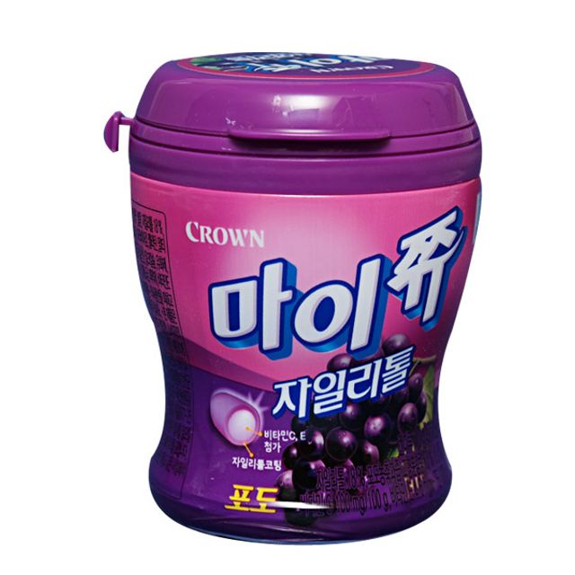 크라운 마이쮸 포도 용기24개 (1박스)