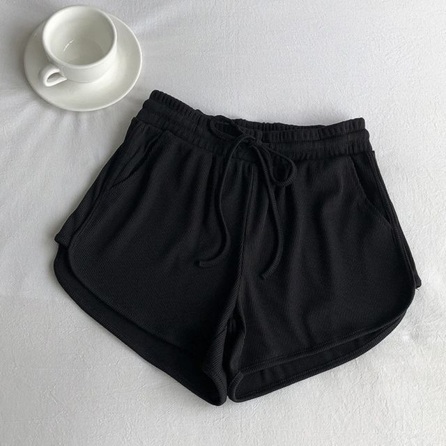 홈웨어 운동복 활동적 레져웨어 여성 밴딩 숏팬츠바지