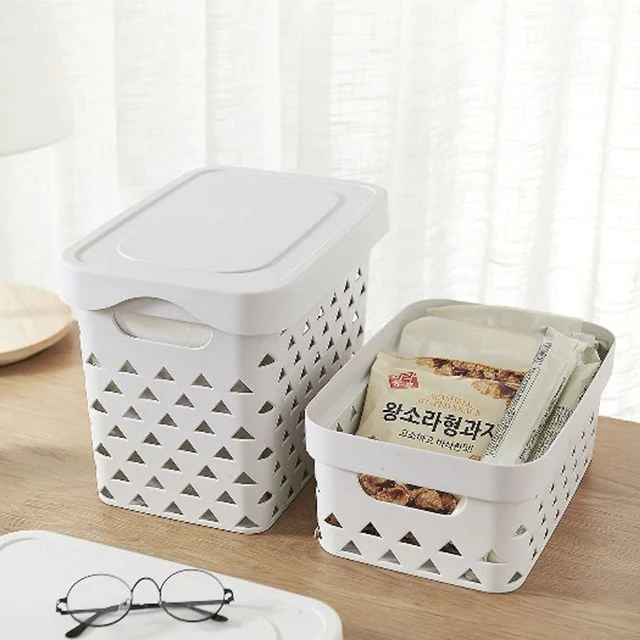삼각 패턴 스토리지박스 스몰사이즈 G