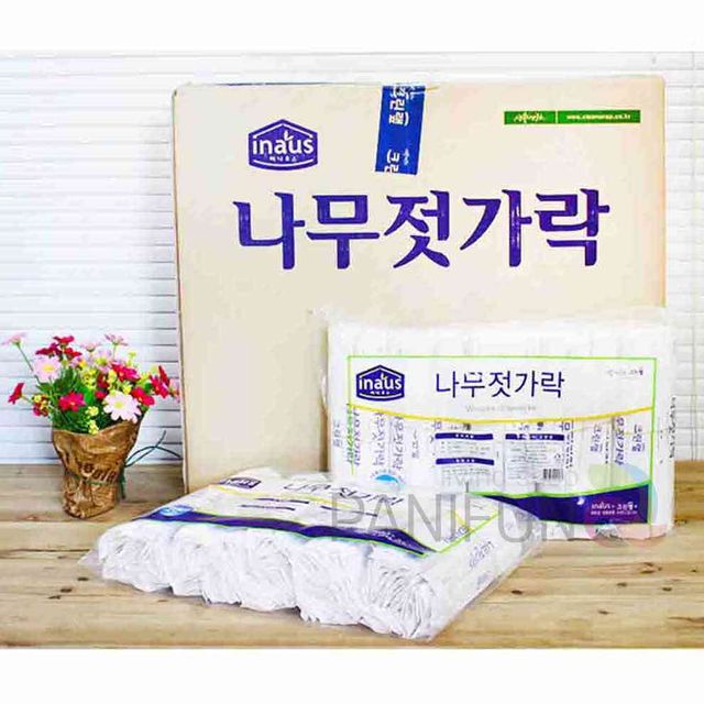 나무젓가락 2500개 대나무젓가락 대나무미포장젓가락 업소용젓가락 일회용젓가락 일회용식기