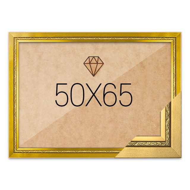 보석십자수액자 50x65 고급형 그레이스 골드