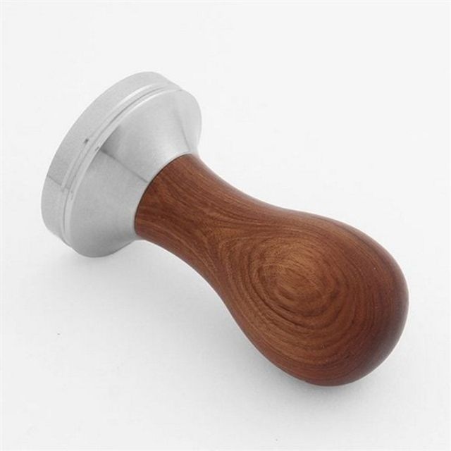 바리스타 탬퍼 커피 머신 탬퍼 수동 푸쉬 51mm 홈카페 스텐 도구