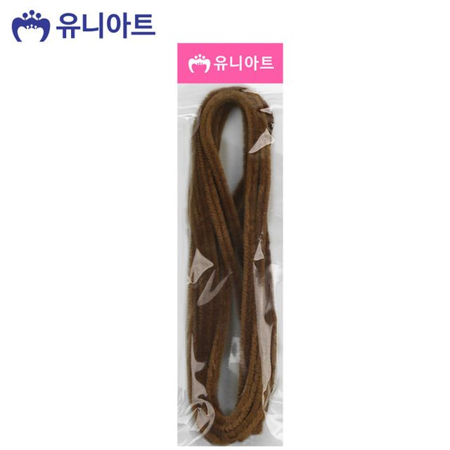 유니아트 (모루공예) 나만의 모루인형 만들기 1000 인형재료 (진갈색)