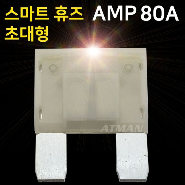 80A 전류용 대형 휴즈 전기회로 안전장치
