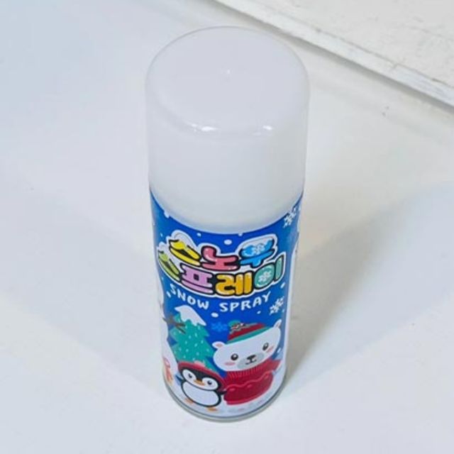 스노우 스프레이 겨울파티 파티꾸미기