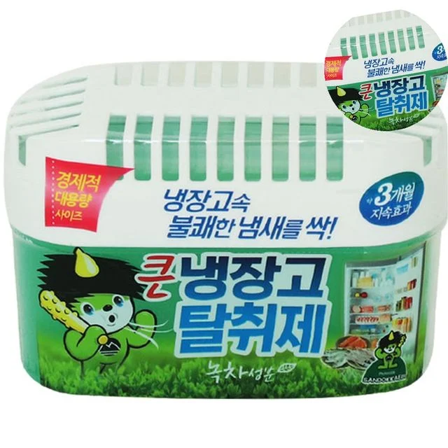 냉장고청소용품 주방생활용품 냉장고탈취제 420g 녹차