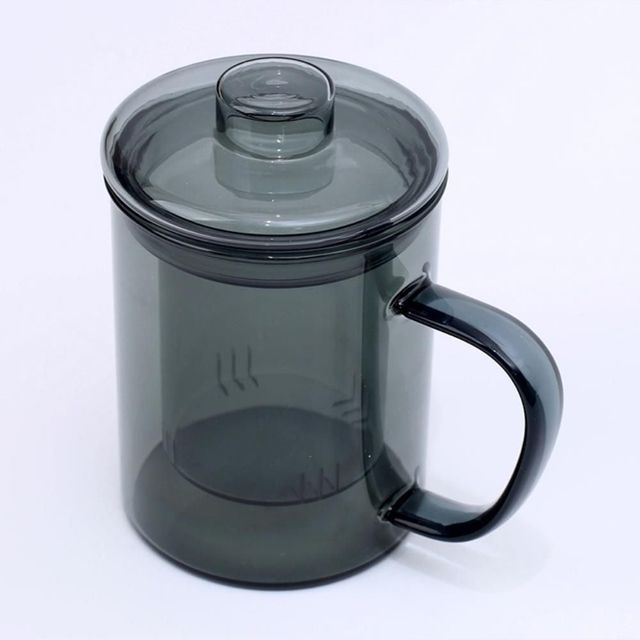 내열유리 티머그 350ml 거름망머그컵