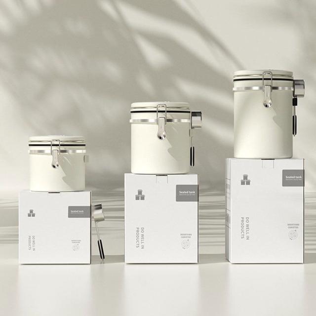 (티로직) 원두 보관 용기 1.2L/1.5L/1.8L/전용 스푼