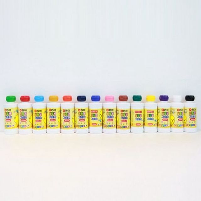 단색물감 딩동댕물감 군청색 200ml 1개