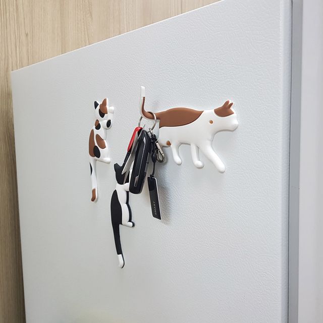 1P 고양이 냉장고자석