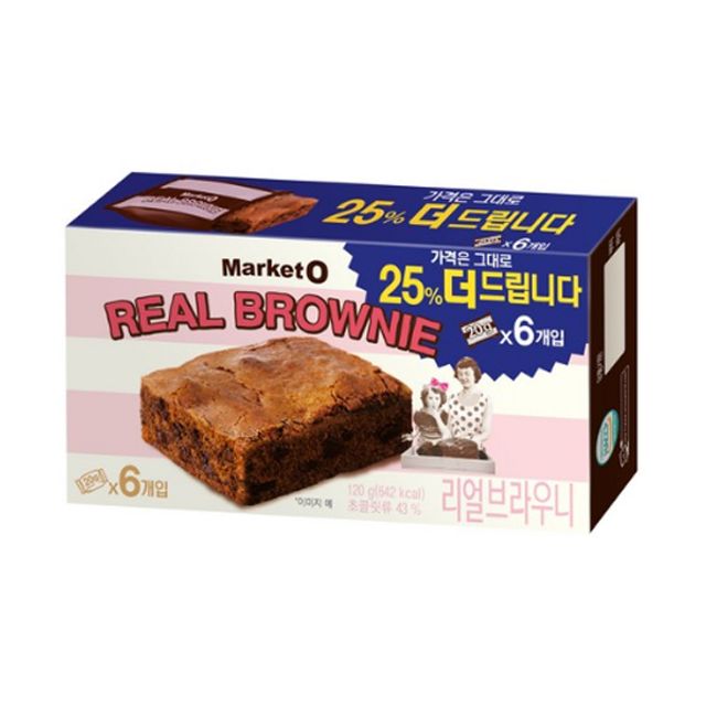 오리)마켓오리얼브라우니 120g