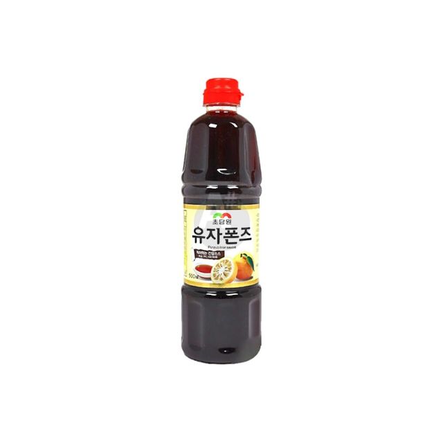 초담원 유자폰즈 900ml - 상큼한 유자 향의 프리미엄 폰즈 소스