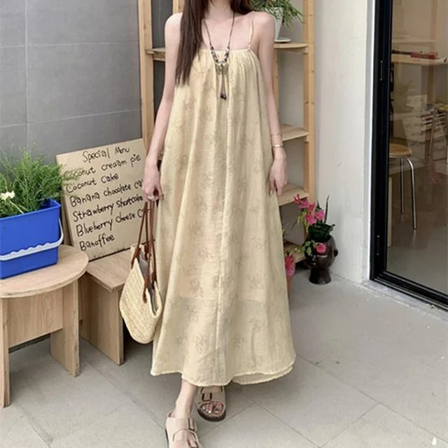 신상 대학생 여름 롱원피스 빅사이즈여성의류 가성비
