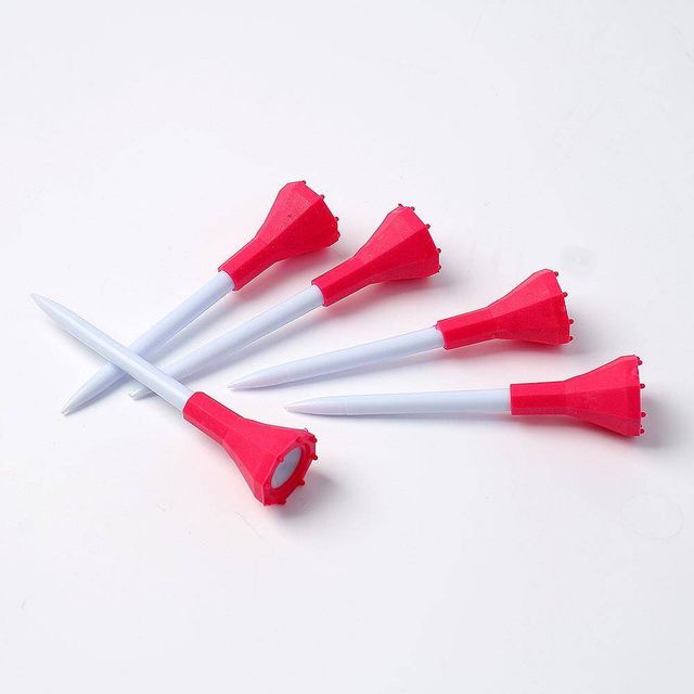 TBZ 레드 골프티 84mm 롱롱티 5p세트 골프악세사리