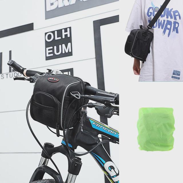 전동킥보드 가방+레인커버 세트 자전거 산악 헤드백