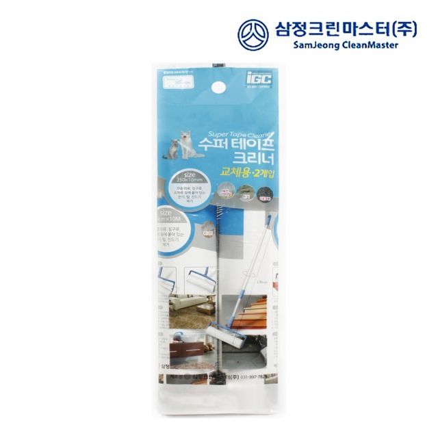 테이프 수퍼먼지 머리카락제거도구 교체용 수퍼