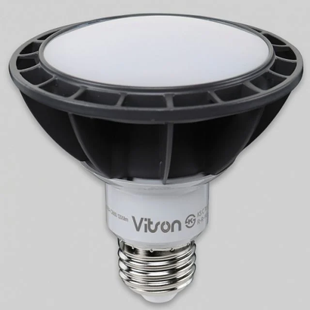 PAR30 LED 블랙 15W 주광 확산 KS IN-158056