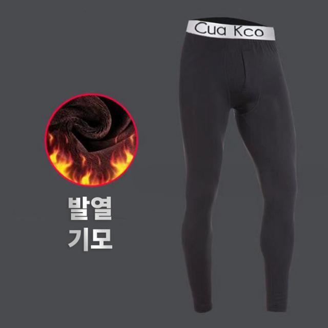 남자 기모 레깅스 타이즈 융털 발열 겨울