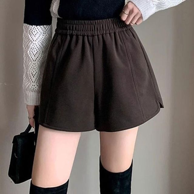 밴딩바지 3부팬츠 여성반바지 반바지코디 반바지 면
