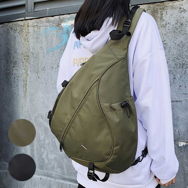 빅사이즈 슬링백 캐주얼 크로스백, 데일리 메신저백