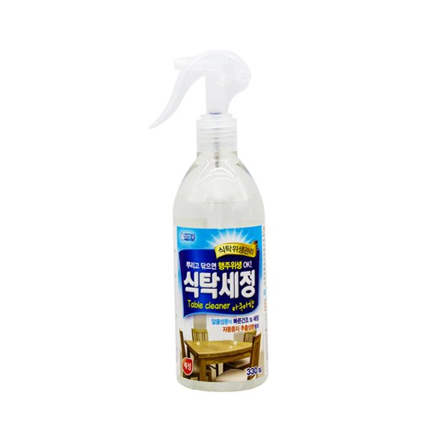 BTM 식탁 세정제 스프레이형 아쿠아향 330ml
