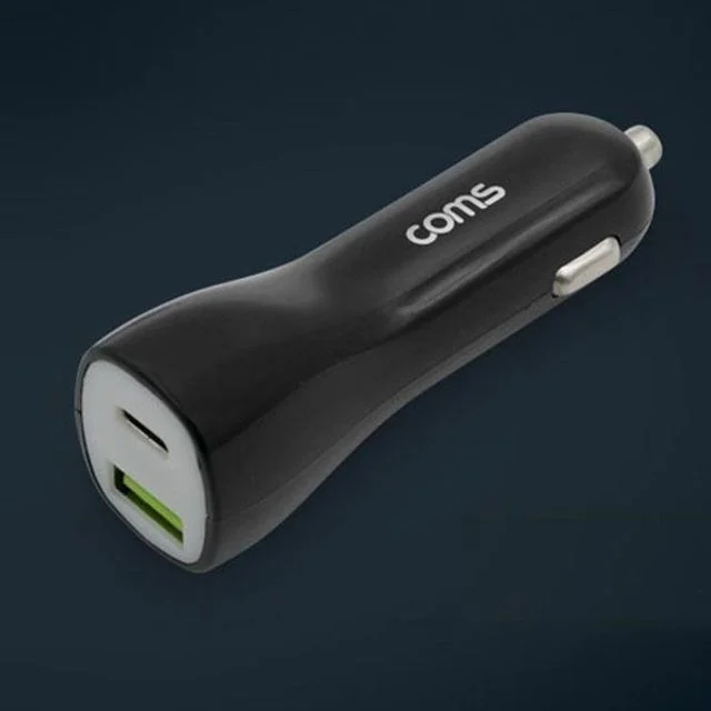 차량용 시가잭 고속 충전기 블랙 USB 3.1