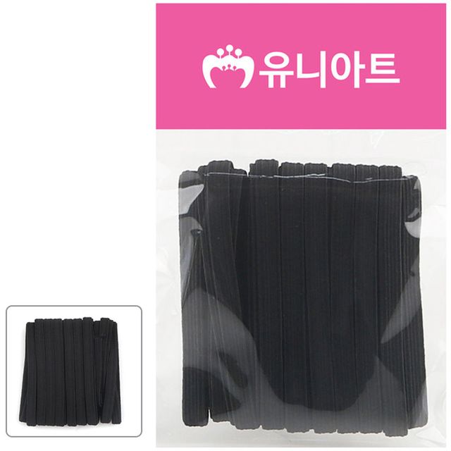 검정 골밴드 6골 저항 밴드 헬스 보조 기구