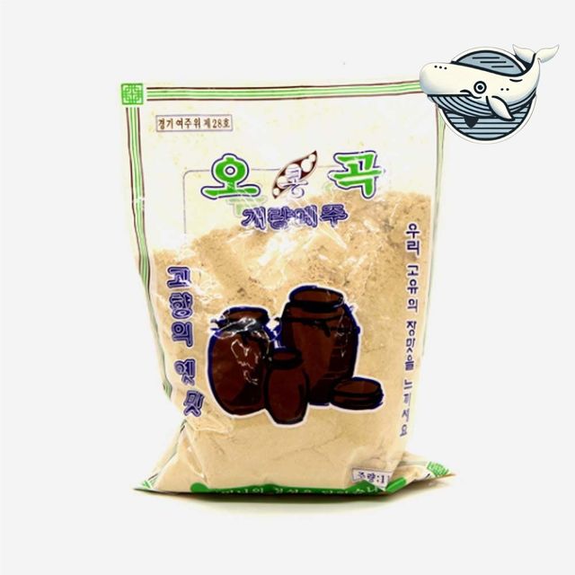 전통 농가 오곡 메주가루 자연발효 재료 1kg