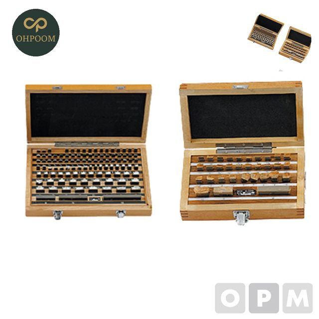 게이지블록 블럭게이지 게이지 블럭 셋트 2급 103PCS/SET M516 944M 1EA