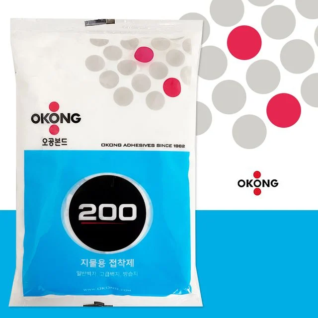 오공 지물용 접착제200 - 벽지·방습지 전문 시공용 강력 접착제