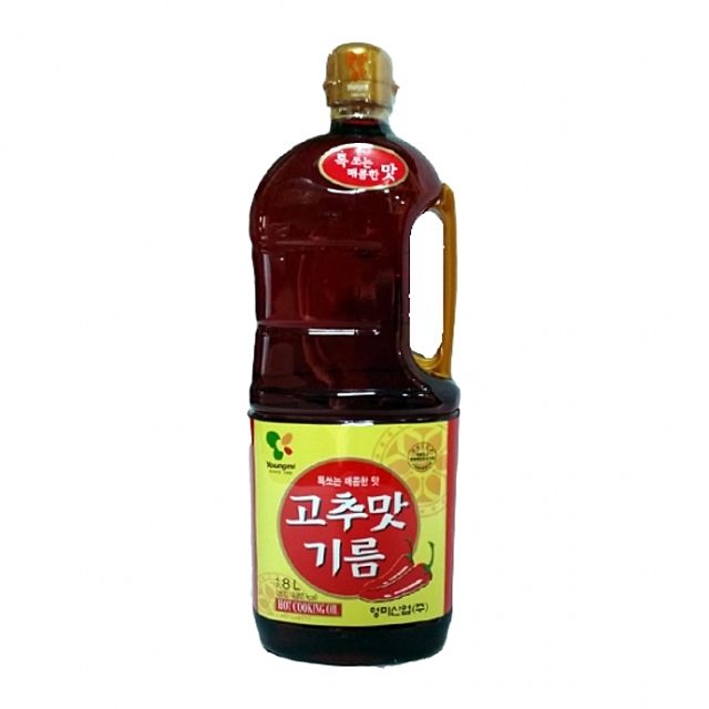 푸드) 영미 고추맛기름 1.8L
