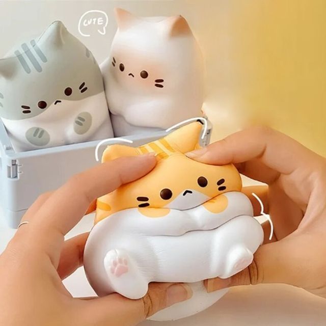 고양이말랑이 주물럭 감각촉감 놀이스트레스해소