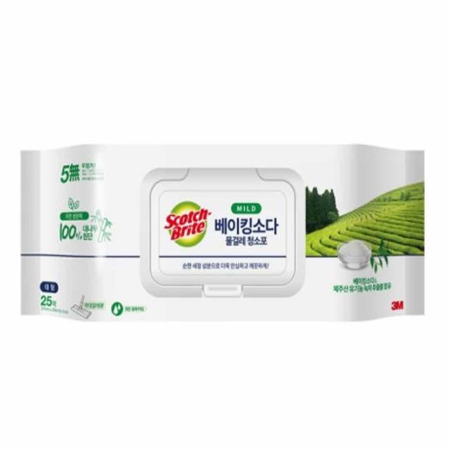 물걸레 청소포 대형 25매 바닥청소티슈 일회용청소포